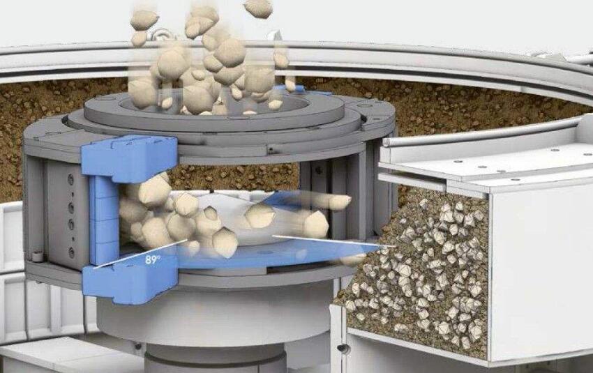 采用全中心进料的vsi制砂机