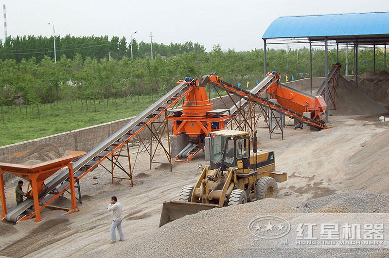 河南客户小型机制砂生产线
