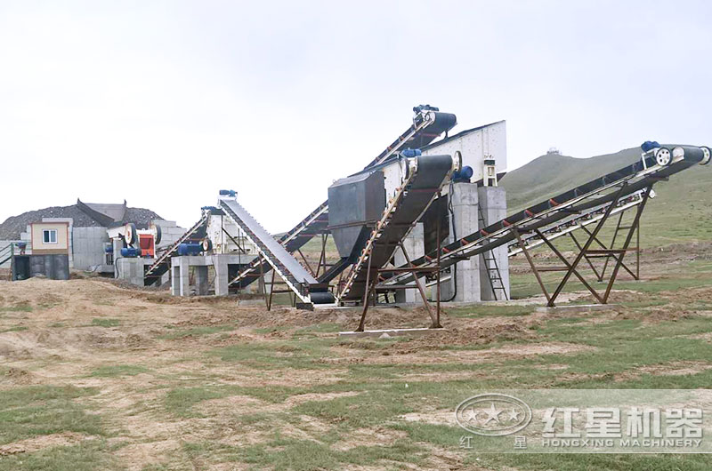 内蒙古客户煤炭破碎生产现场图片