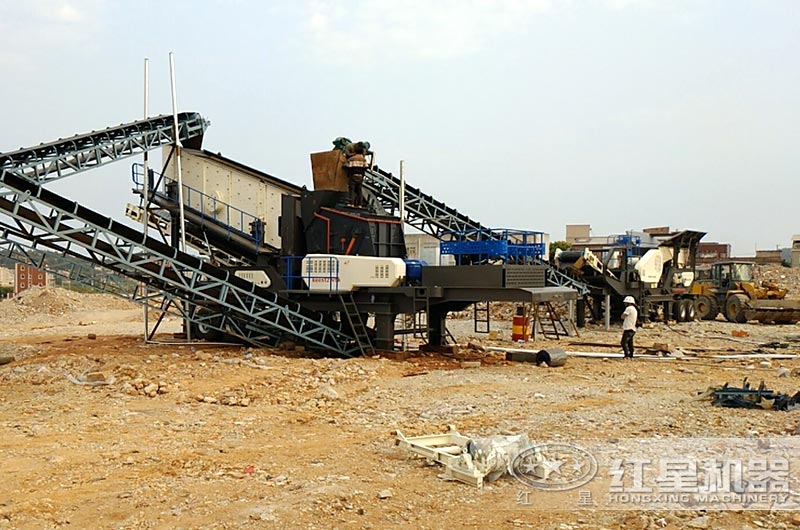 河南许昌时产100吨建筑垃圾处理厂