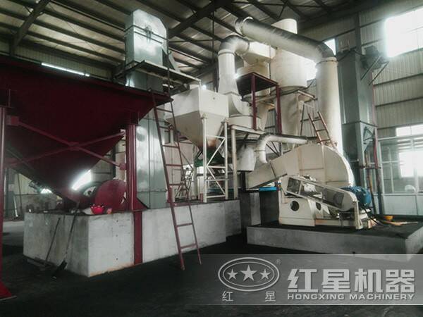 浙江磨粉生产线现场图片